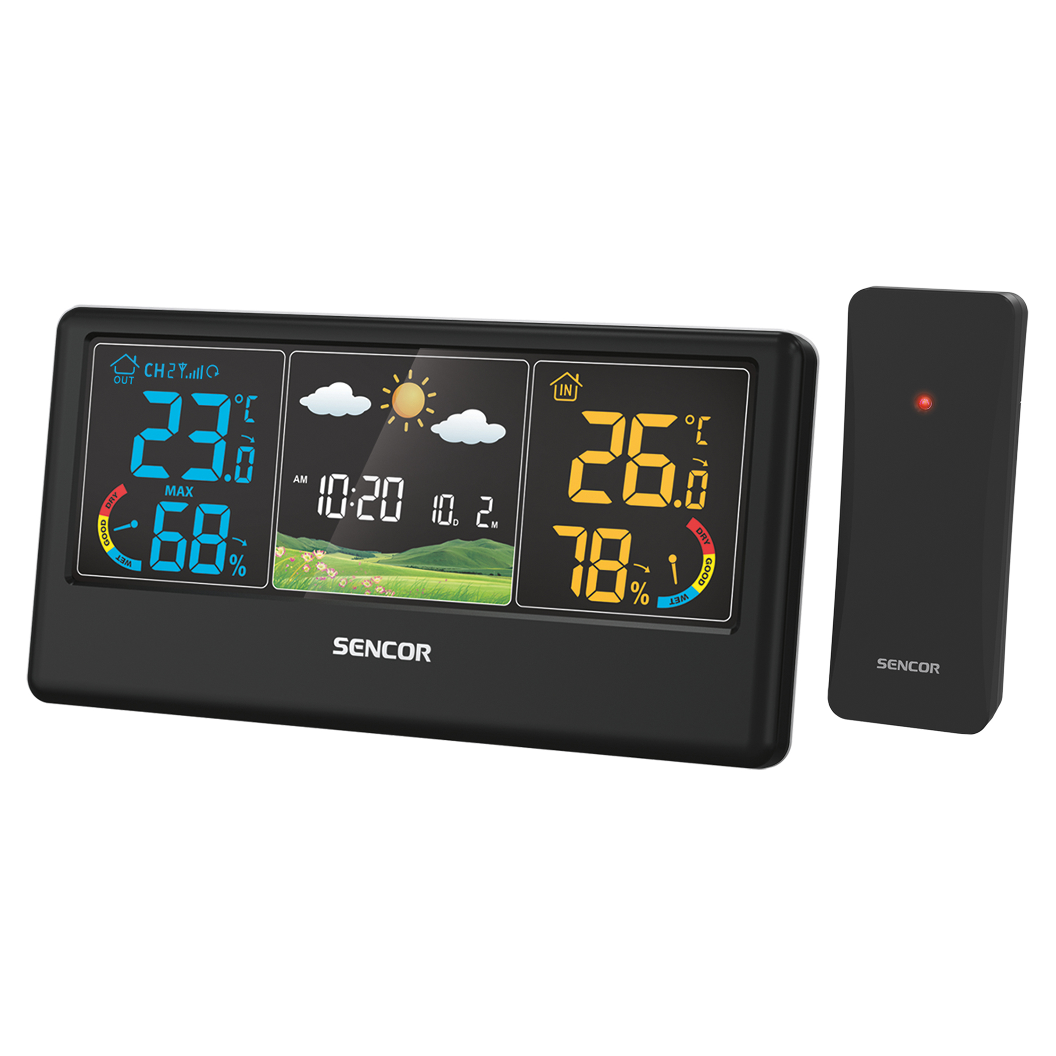 Meteostanice s bezdrátovým snímačem